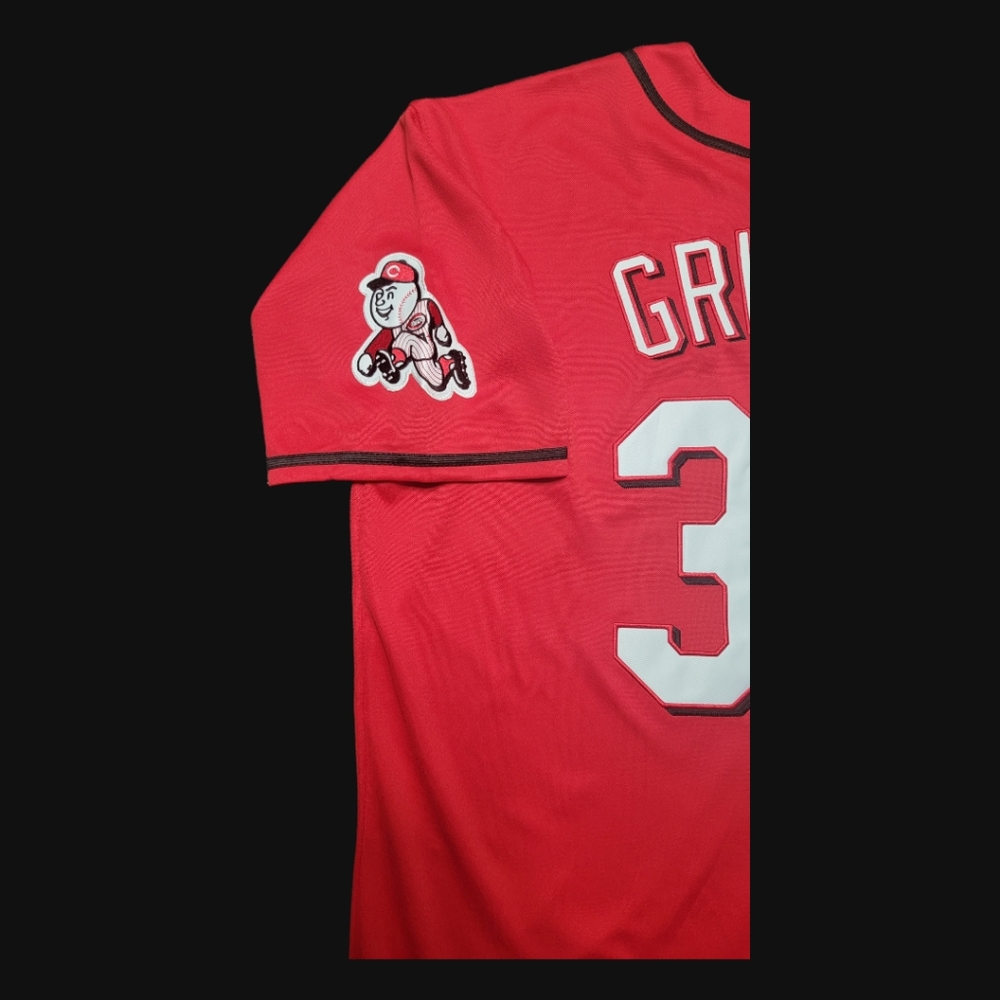 Ken Griffey Jr Jersey Cincinnati Reds 2005 Throwback Stitched NEW With Tags! - Picture 3 of 4